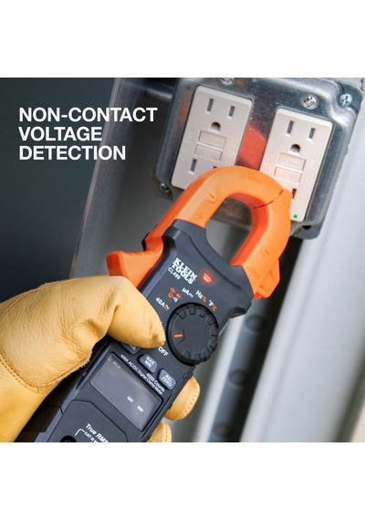 Klein Tools Cl490 Ac/dc Dijital Tang Ölçer, Trms, Çift Ekran, Otomatik Sıralama, Akım, Gerilim
