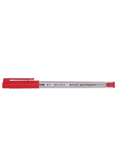 Faber Castell Faber-Castell 1440 Tükenmez 0.8Mm 10'Lu, Kırmızı