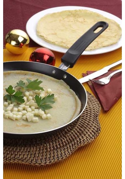 Papilla Redio 18 CM Krep Tava. Kırmızı