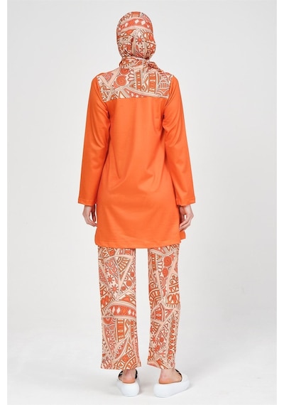 Alfasa Alf22637 Rigel Tesettür Mayo-oranj Turuncu