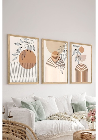 Artavessa Çerçeve Görünümlü Mdf Tablo Seti 3 Parça  - ARTSYCLLCT6