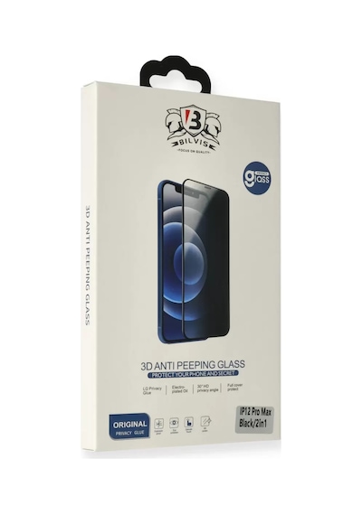 Newface Apple Uyumlu iPhone 14 Pro Bilvis Hayalet Cam Ekran Koruyucu,