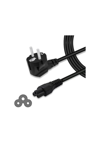 5 Metre Notebook Yonca Laptop 3 Girişli Adaptör Power Güç Kablo