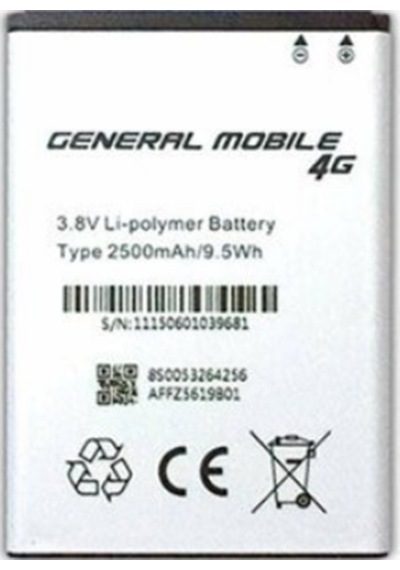 Kdr-1 General Mobile Gm 5 - Gm 4G Servis Batarya