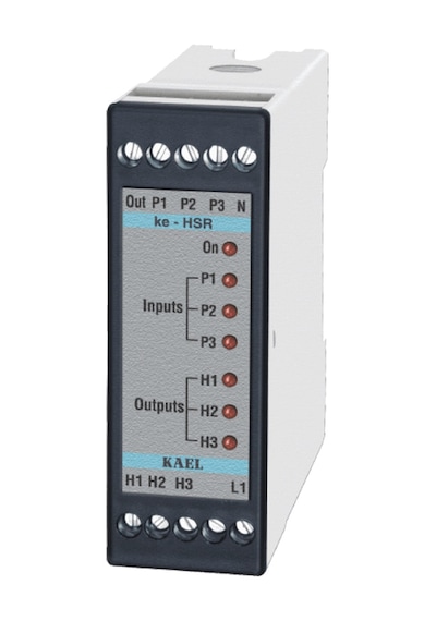 Kael Ke-Hsr2 - 2 Çıkışlı Hidrofor Sıralama Rölesi 230V