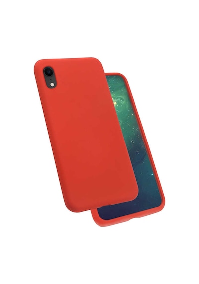 Apple Uyumlu iPhone XR 6.1 Kılıf Zore Silk Kadife Iç Yüzey Silikon Kılıf
