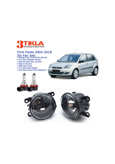 Fiesta 2007 Sis Farı Set Oem: 8200074008