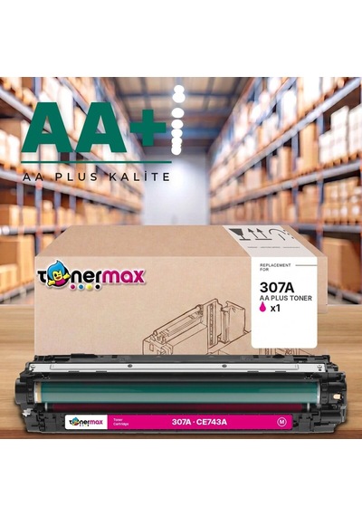 Hp 307a Ce743a Kırmızı Uyumlu Toner Aa Plus / Color Laserjet Cp5225 / Cp5225n / Cp5225dn