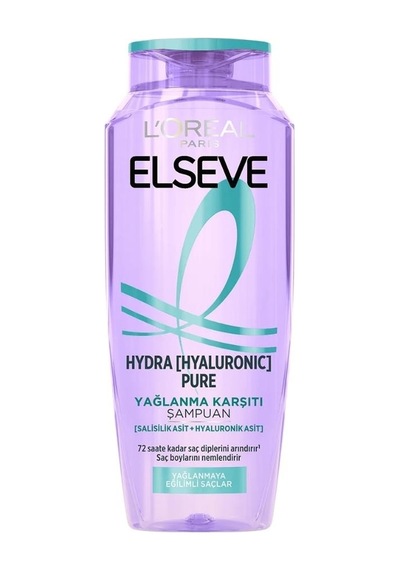 Elseve Hydra Hyaluronic Pure Yağlanma Karşıtı Şampuan 300 ML