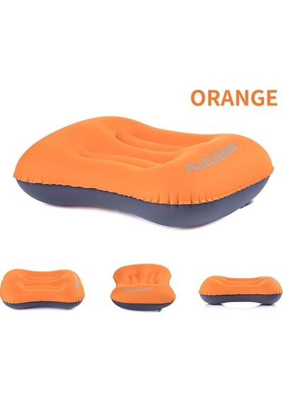 Naturehike Tpu Ultralight Şişme Yastık Turuncu Mavi