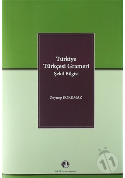 Türkiye Türkçesi Grameri Şekil Bilgisi Ciltli