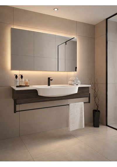 Kaya Lavabo Dolabı 100 Cm Cabana Kaya Lavabo Dolabı 100 Cm Cabana