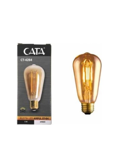 Tr Ct-4284 6w Rustik Led Ampul E27 Duy Amber-turuncu Işık Hsplinm-3502 Genel