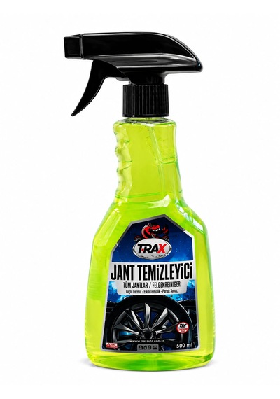 Trax Jant Temizleyici Tüm Jantlar İçin Ekstra Parlaklık Etkili Temizlik 500 Ml