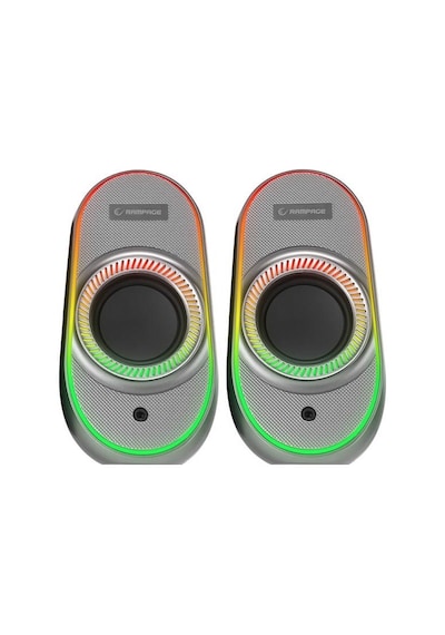 Rampage Rms-x3 2.0 6w Bluetooth Özellikli Siyah Multimedia Rgb Işıklı Gaming Usb Speaker