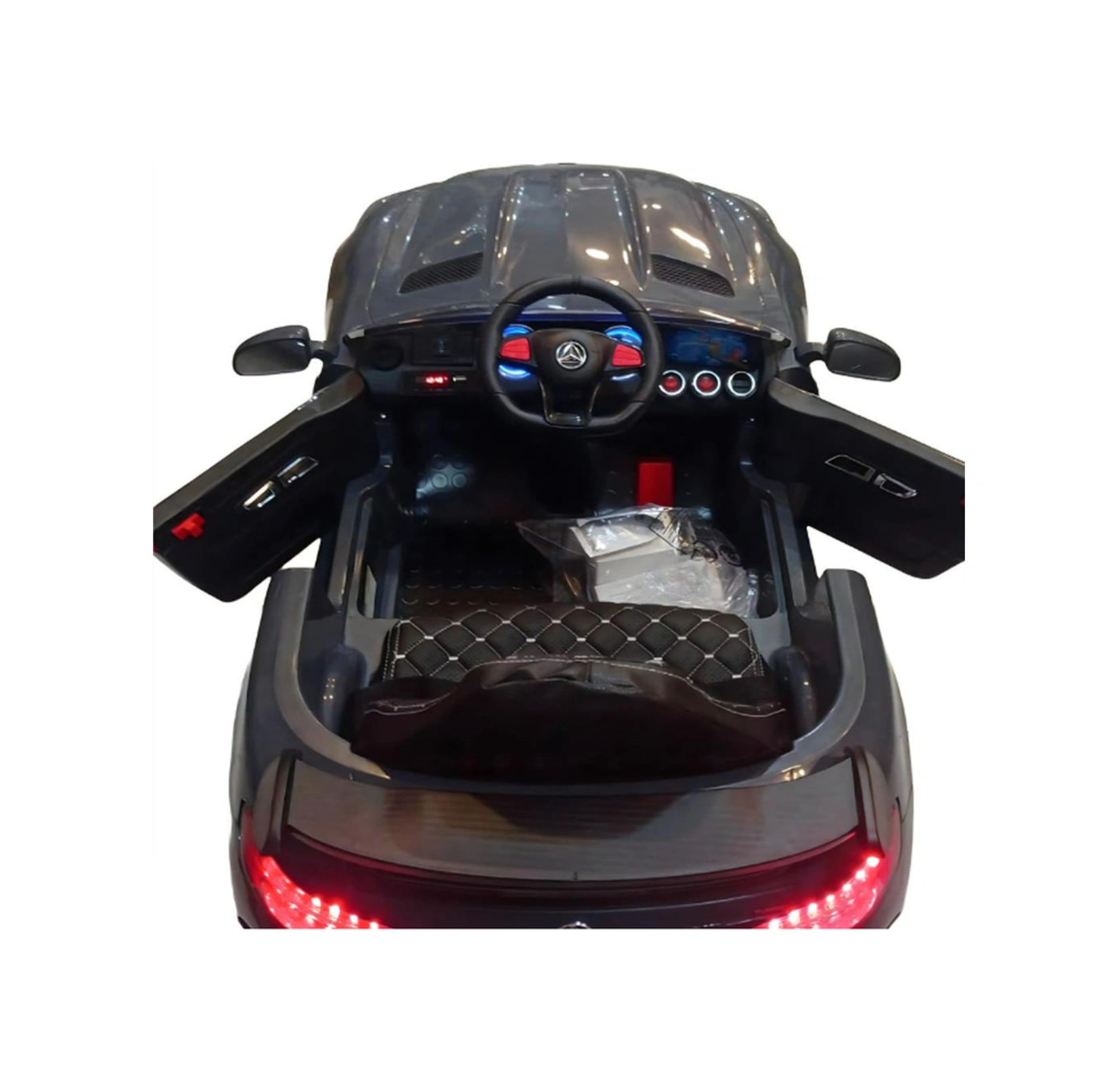 444 Gtr Sport 12 Volt Akülü Araba Spor Akülü Araçlar Antrasit