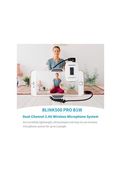 Blink500 Pro B1w Kablosuz Yaka Mikrofonu Vlog, Saramonic 2.4ghz Çift Kanallı Stereo Mikrofon, Şarj Kutusu, Oled Ekran Ve Dslr, Video Kameralar, Telefonlar, Tabletler İçin 3,5 Mm Kulaklık Çıkışı İle Blink500 Pro B1w Kablosuz Yaka Mikrofonu Vlog, Saramonic 2.4ghz Çift Kanallı Stereo Mikrofon, Şarj Kutusu, Oled Ekran Ve Dslr, Video Kameralar, Telefonlar, Tabletler İçin 3,5 Mm Kulaklık Çıkışı İle