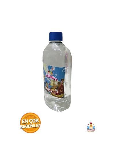 Köpük Çıkarma Suyu Baloncuk Sıvısı Köpük Tabancası Baloncuk Likiti 500 Ml - 5 Adet