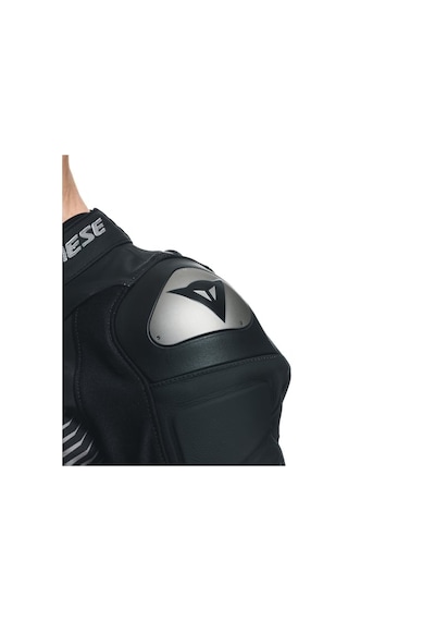 Dainese Super Speed 4 Black Matt Charcoal Gray Deri Mont