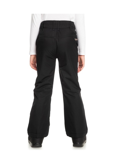 Roxy Backyard Kiz Çocuk Su Geçirmez Snowboard Pantolonu Siyah