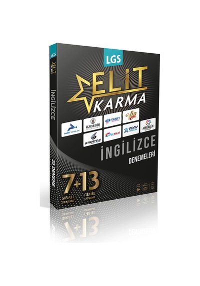 LGS İngilizce Elit Karma 20 Deneme- PRF Paraf Yayınları