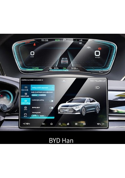 Byd Han Ekran Koruyucu 15.6 Inç Navigasyon Ve 12,3 Inç Gösterge 9