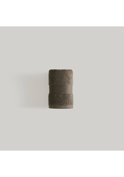 Linens Premium Pamuk 30x45 Cm El Havlusu Kahve Kahverengi