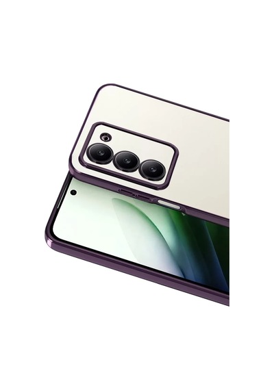 Newface Xiaomi Redmi 15 4g Razer Lensli Silikon - Mor