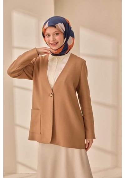 Silk Home Aura Eşarp 140001-06 Koyu Lacivert, Yavruağzı, Hardal, Vizon