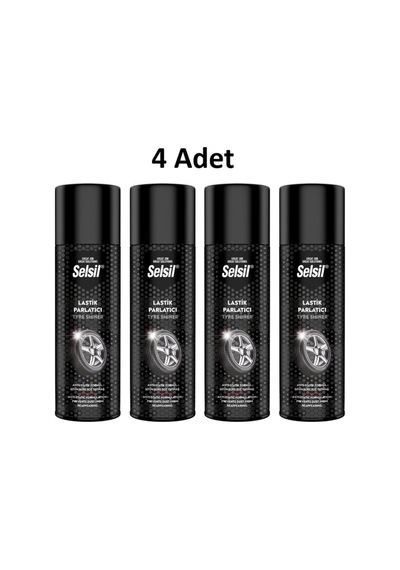 Lastik Parlatıcı 500 Ml 4 Adet