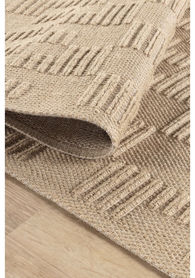 Natura 6664 %100 Doğal Jüt Kilim Bej Renkli Yumuşak Dokulu Şık Tasarımlı Kilim Modern Dokuma Kilim Bej
