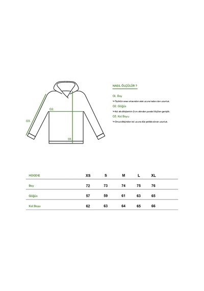Brz Collection Unisex Oversize Lazy Day Hoodie Beyaz