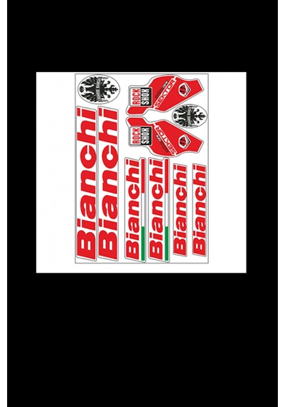 Bianchi Bianchi 001 Bisiklet Sticker Çok Renkli