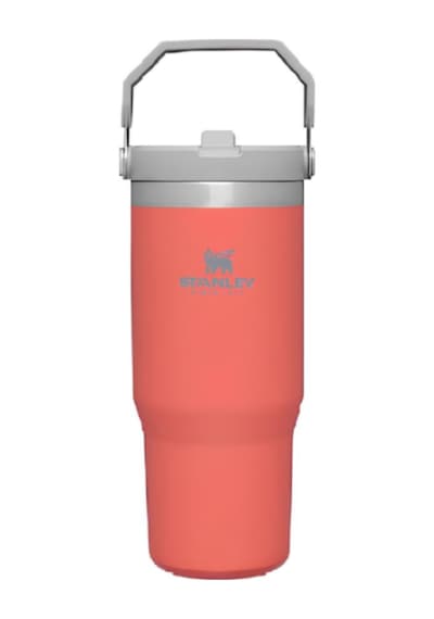 Stanley The Iceflow Flip Straw Pipetli Termos Bardak 0.89 L Mercan