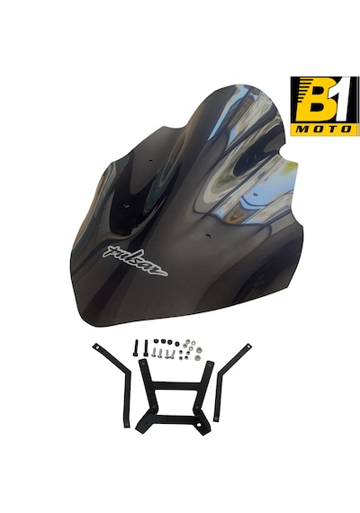 Bajaj Pulsar Ns 150 Uyumlu Ön Cam-füme Füme (2011-2024) Uyumlu
