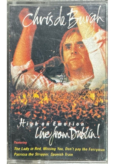 Plak Değildir Kaset Tir Chris De Burgh High On Emotion Live Fro