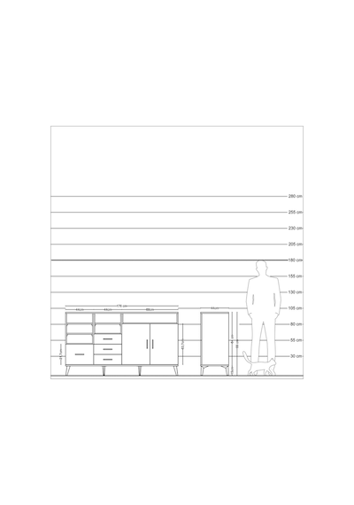 Hyperion Konsol 7 Raflı 4 Çekmeceli 2 Kapaklı 176x44x99 Antrasit- Antrasit-çam/antrasit Hyperion Konsol 7 Raflı 4 Çekmeceli 2 Kapaklı 176x44x99 Antrasit- Antrasit-çam/antrasit