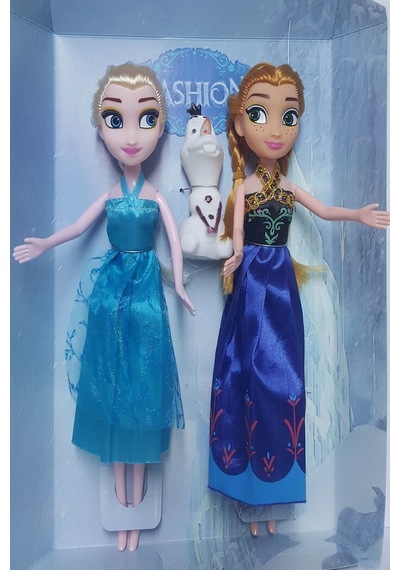 Korps Disney Frozen Karlar Ülkesi Elsa+Anna+Olaf 3'Lü Oyuncak Bebek