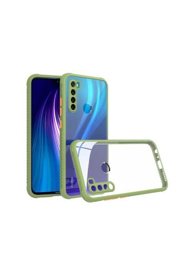 Xiaomi Redmi Note 8 Kılıf Zore Kaff Kapak - Kırmızı