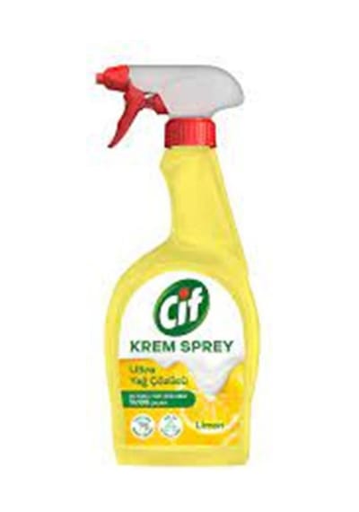 Cif Krem Sprey Ultra Yağ Çözücü Limon 750 Ml
