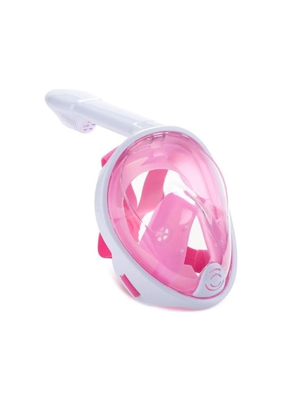 Full Face Snorkel Tam Yüz Dalış Maskesi Maske Set S-M Bermuda - 7 Çok Renkli
