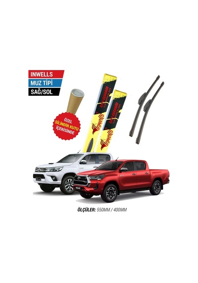 Toyota Hilux İnwells Muz Silecek (2016-2024)