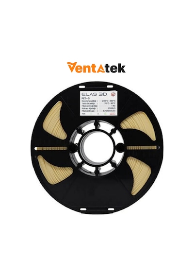 Elas 3d Bej Petg Filament - 1.75mm - 1 Kg