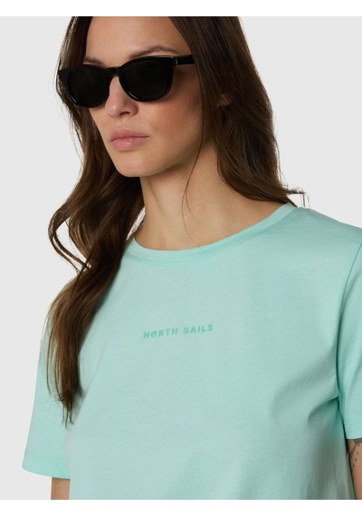 North Sails Kısa Kollu Kadın T-shirt-33529 Açık Yeşil North Sails Kısa Kollu Kadın T-shirt-33529 Açık Yeşil