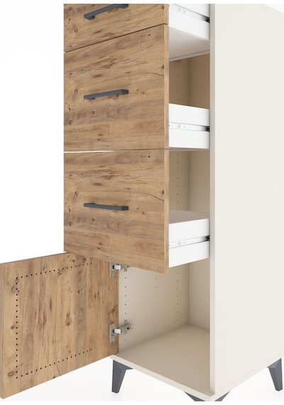 Hyperion Dolap 3 Çekmeceli Tek Kapaklı 44x44x134 Aytaşı-çam Aytaşı Hyperion Dolap 3 Çekmeceli Tek Kapaklı 44x44x134 Aytaşı-çam Aytaşı