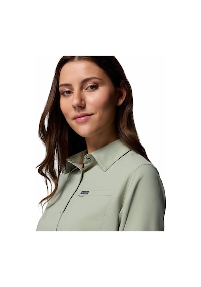 Columbia Silver Ridge Utility Iı Kadın Uzun Kollu Gömlek-9296 Yeşil