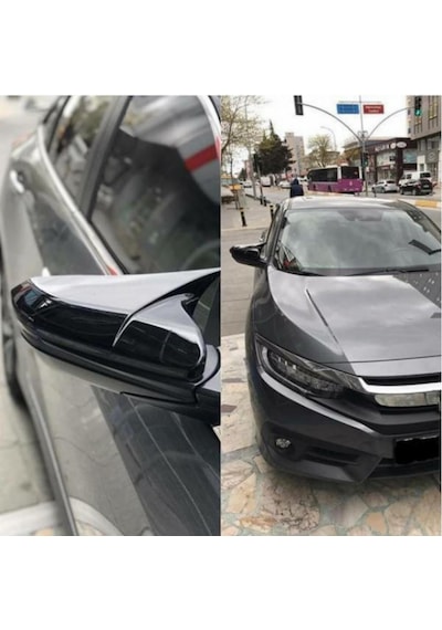 Koto Honda Civic Fc5 Fk7 Batman Yarasa Ayna Kapağı 2016 Sonrası P (496972492)
