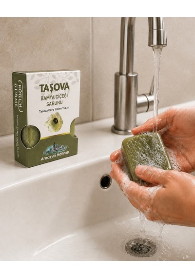 Köylüm Gurme Taşova Bamya Çiçeği Sabunu 100 Gr