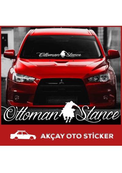 Ottoman Stance Sticker Ottoman Stance Oto Sticker Araba Sticker
