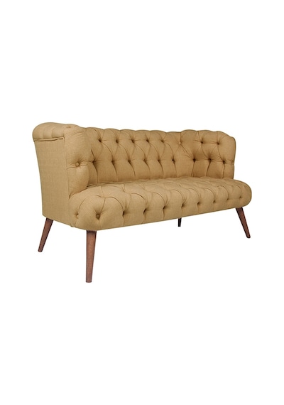 West Monreo Loveseat İkili Koltuk Sütlü Kahve